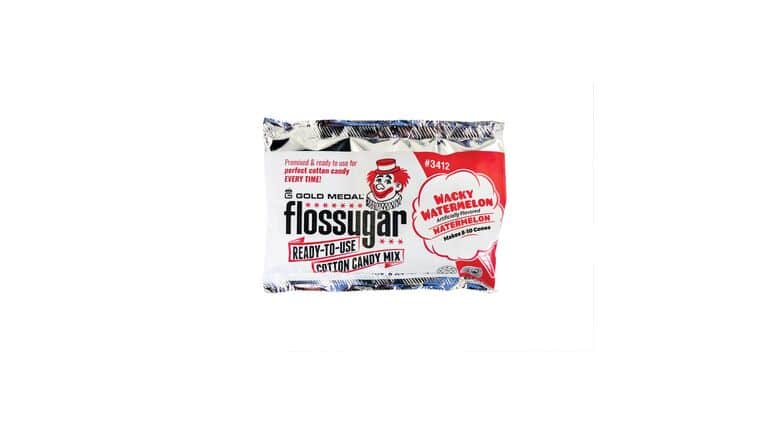 Cotton Candy – Wacky Watermelon 8-oz. Flossugar Pouches | Rental