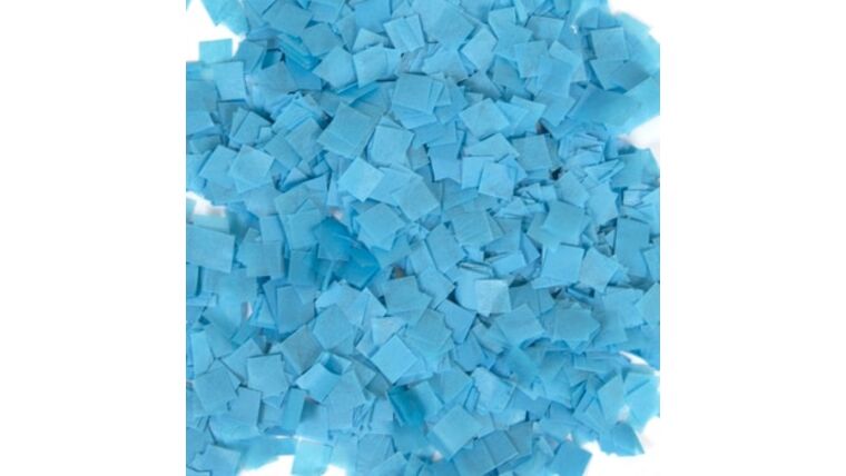 Teal Snow Tissue Confetti (1 LB) | Rental