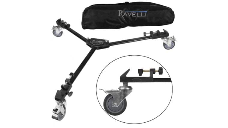 Ravelli ATD Professional Tripod Dolly For Camcorder Tripod | Rental Ravelli ATD Professional Tripod Dolly For Camcorder Tripod | Rental