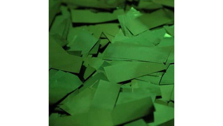 Green Metallic Confetti Bulk | Rental