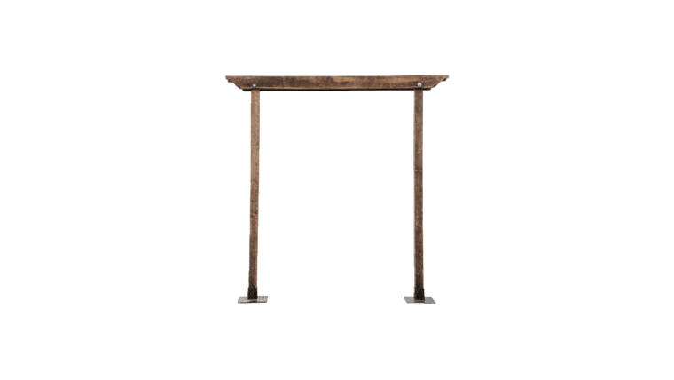 Rustic Wood Frame Flair Arch | Rental