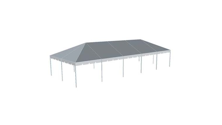 20′ x 50′ Frame Tent | White | Rental