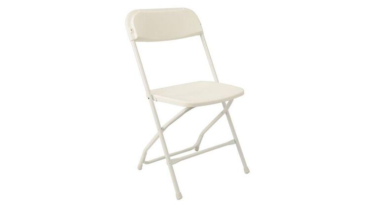 Fiesta Folding Chair – Ivory | Rental