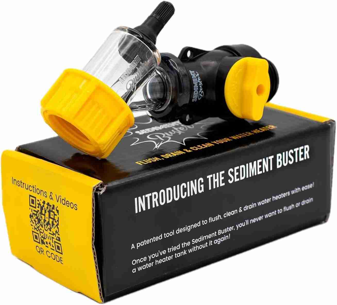 Sediment Buster – Water Heater Tool UL Verified V699054 – Flushes, Cleans, Drains, Breaks Up Sediment Clogs from Electric or Gas Water Heaters – Easy to Use – | Rental Sediment Buster – Water Heater Tool UL Verified V699054 – Flushes, Cleans, Drains, Breaks Up Sediment Clogs from Electric or Gas Water Heaters – Easy to Use – | Rental