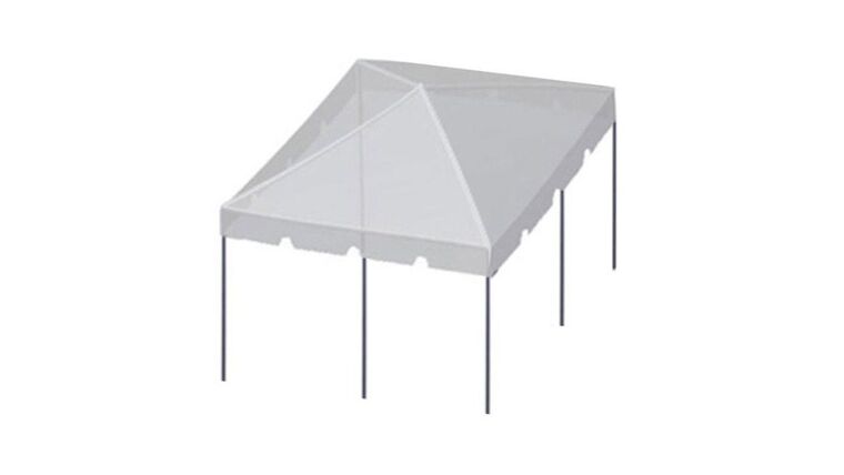 20′ x 20′ Frame Tent | White | Rental