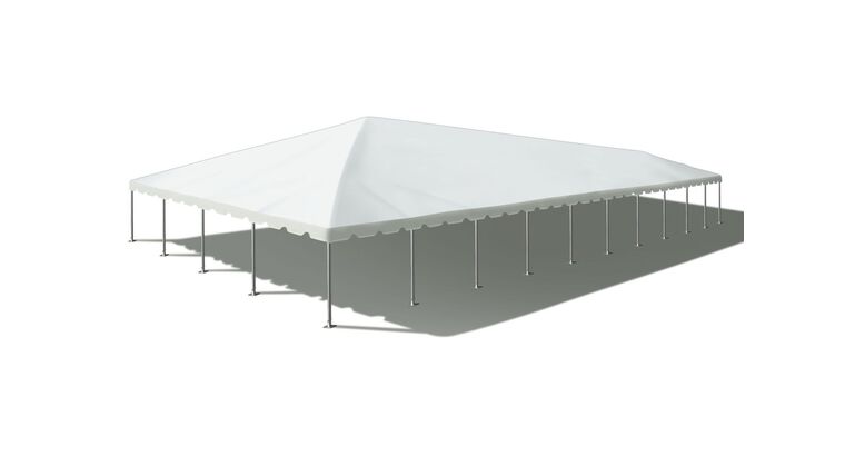 40′ x 100′ Frame Tent | White | Rental