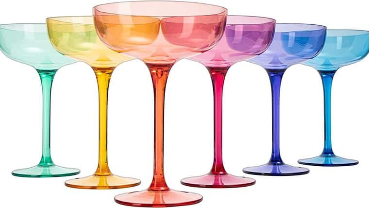 European Style Margarita Tritan Crystal, Acrylic Glasses Drinkware Unbreakable Colored 6 Set – Shatterproof BPA-free plastic , Reusable , Large 15oz , Indoor Outdoor Holiday Drinkware | Rental European Style Margarita Tritan Crystal, Acrylic Glasses Drinkware Unbreakable Colored 6 Set – Shatterproof BPA-free plastic , Reusable , Large 15oz , Indoor Outdoor Holiday Drinkware | Rental