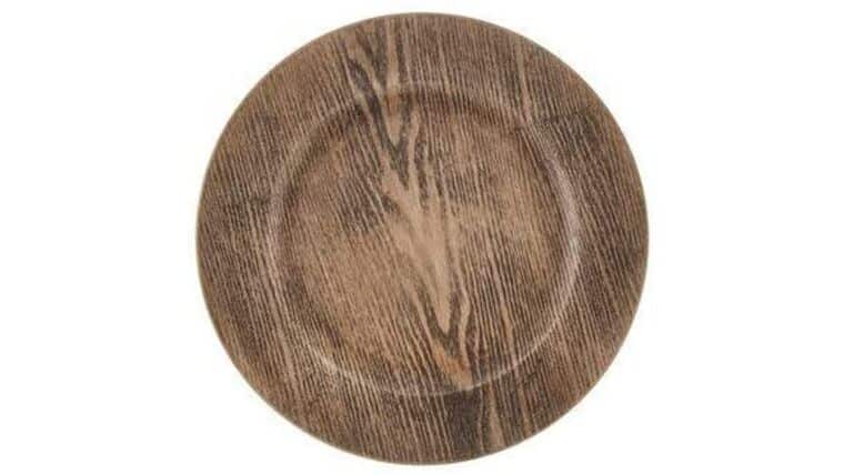 Rustic Brown Charger Plate | Rental Rustic Brown Charger Plate | Rental