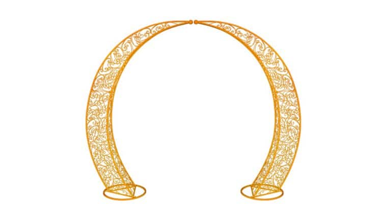 Half Moon Arch – Gold | Rental
