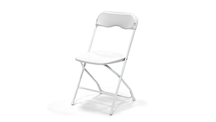 Fiesta Folding Chair – White | Rental