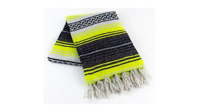 Mexican Blanket – Neon Yellow | Rental