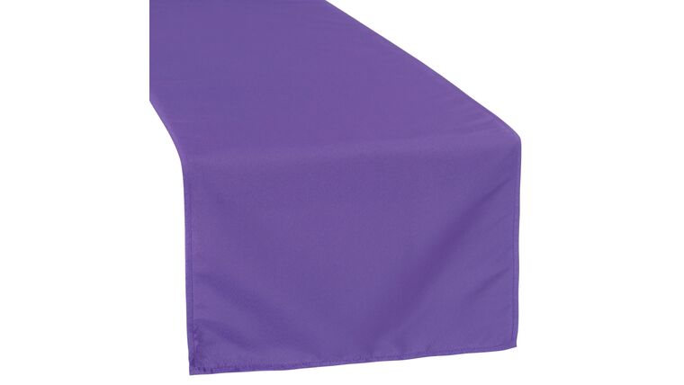 Polyester Table Runner – Purple | Rental Polyester Table Runner – Purple | Rental
