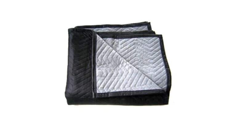 40″ x 72″ Moving Blanket – Black | Rental