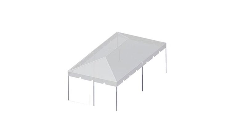 30′ x 30′ Frame Tent | White | Rental