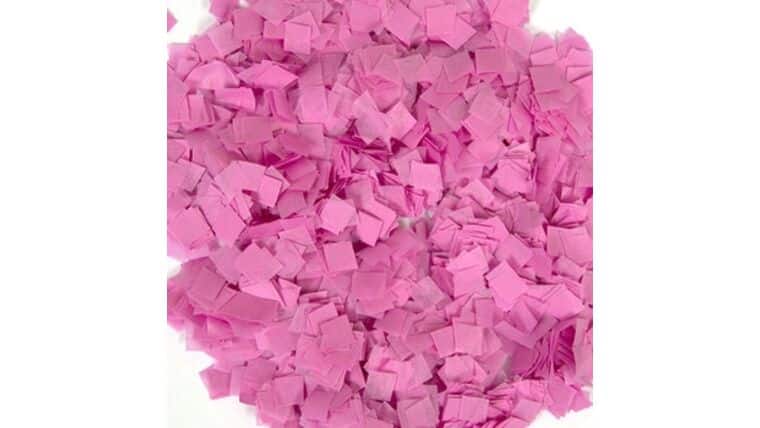 Pink Snow Tissue Confetti – Bulk Purchase (1lb) | Rental