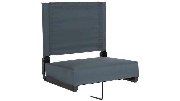 Bleacher Seat – Dark Blue Grandstand Comfort Seats by Flash with Ultra-Padded Seat | Rental Bleacher Seat – Dark Blue Grandstand Comfort Seats by Flash with Ultra-Padded Seat | Rental