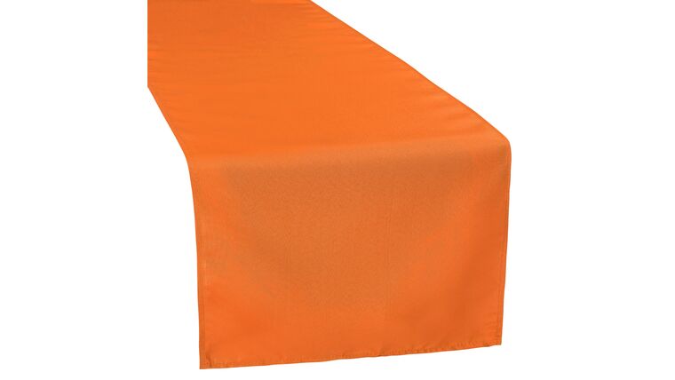 Polyester Table Runner – Burnt Orange | Rental Polyester Table Runner – Burnt Orange | Rental