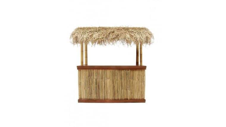 6′ Thatched Tiki Roof Bar | Rental 6′ Thatched Tiki Roof Bar | Rental
