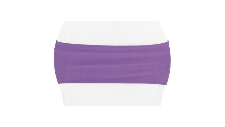 Spandex Chair Band – Purple | Rental