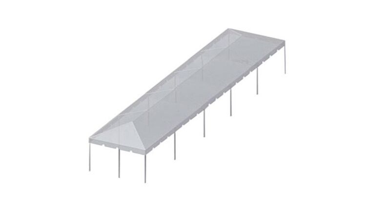 30′ x 50′ Frame Tent – White | Rental