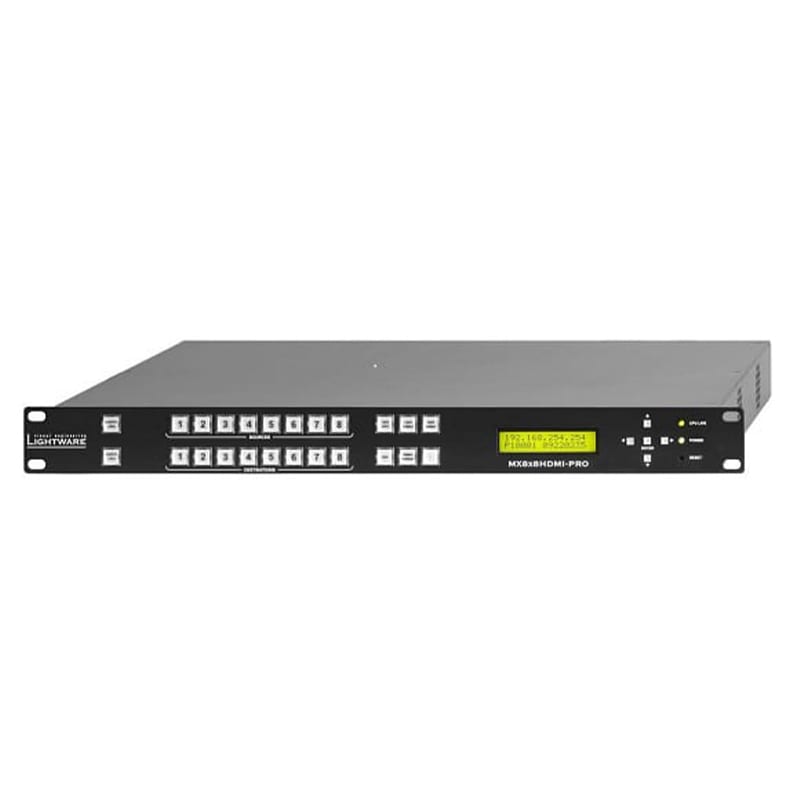 Lightware MX 8×8 HDMI Pro Router | Rental Lightware MX 8×8 HDMI Pro Router | Rental
