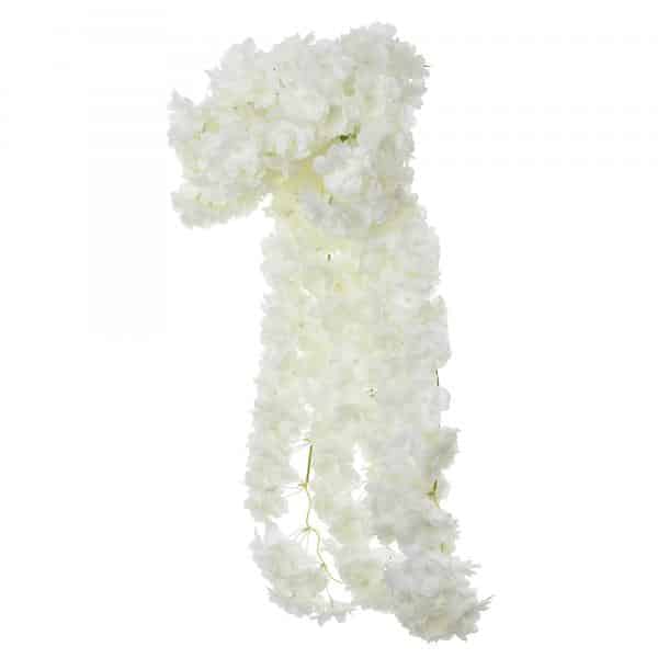 Decostar™ Artificial Cherry Blossom Branch 26″ – White | Rental