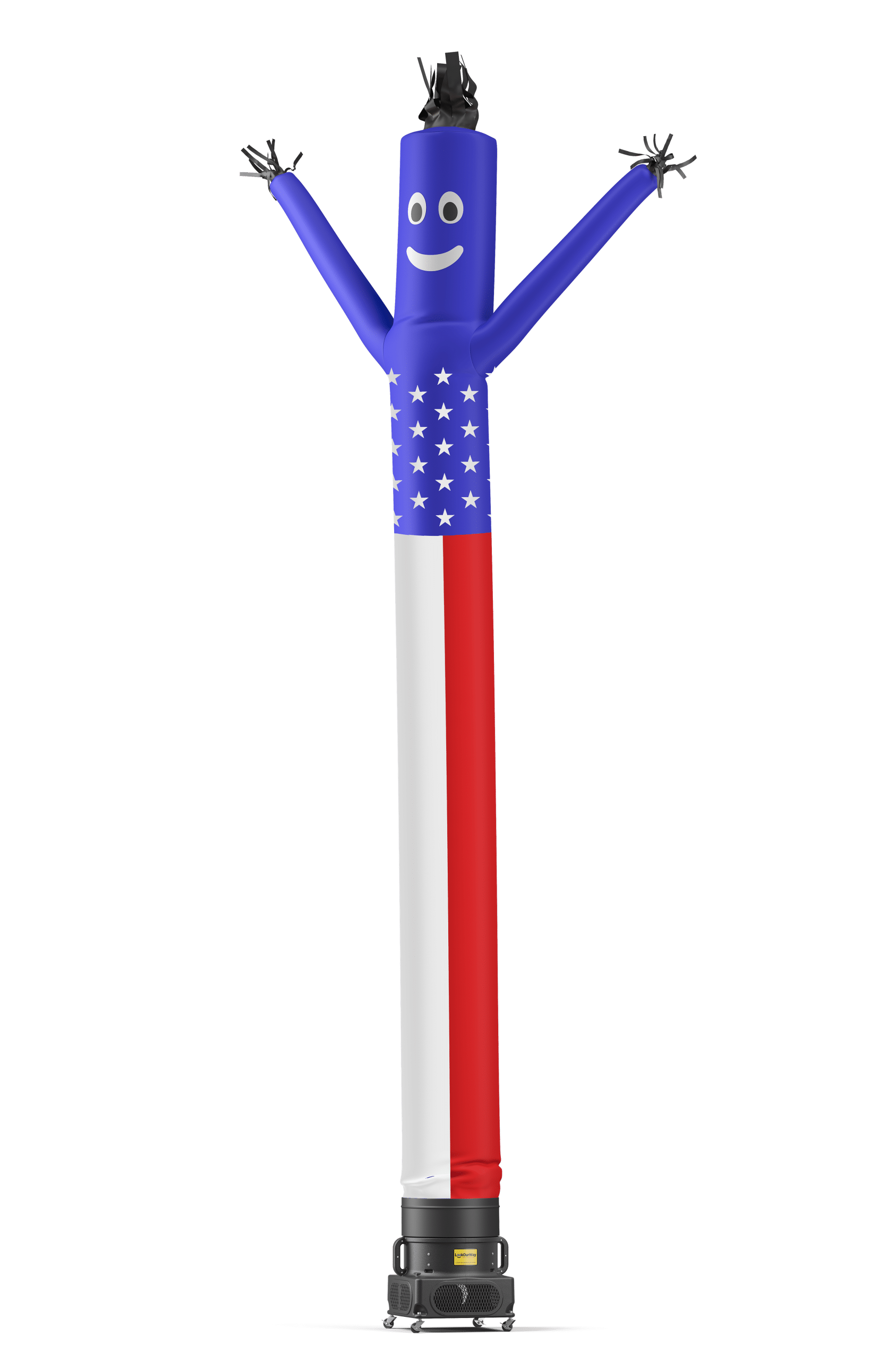 American Flag Air Dancers® Inflatable Tube Man 20′ | Rental