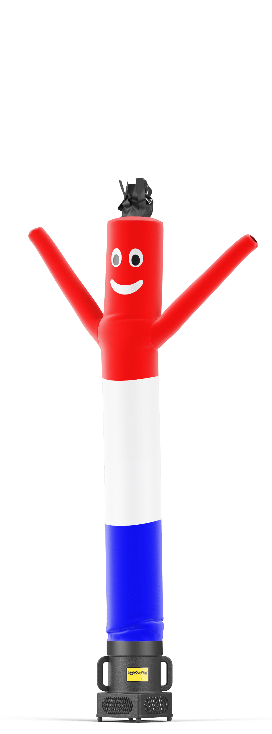 Air Dancers® Inflatable Tube Man Red, White, and Blue USA – 20′ | Rental