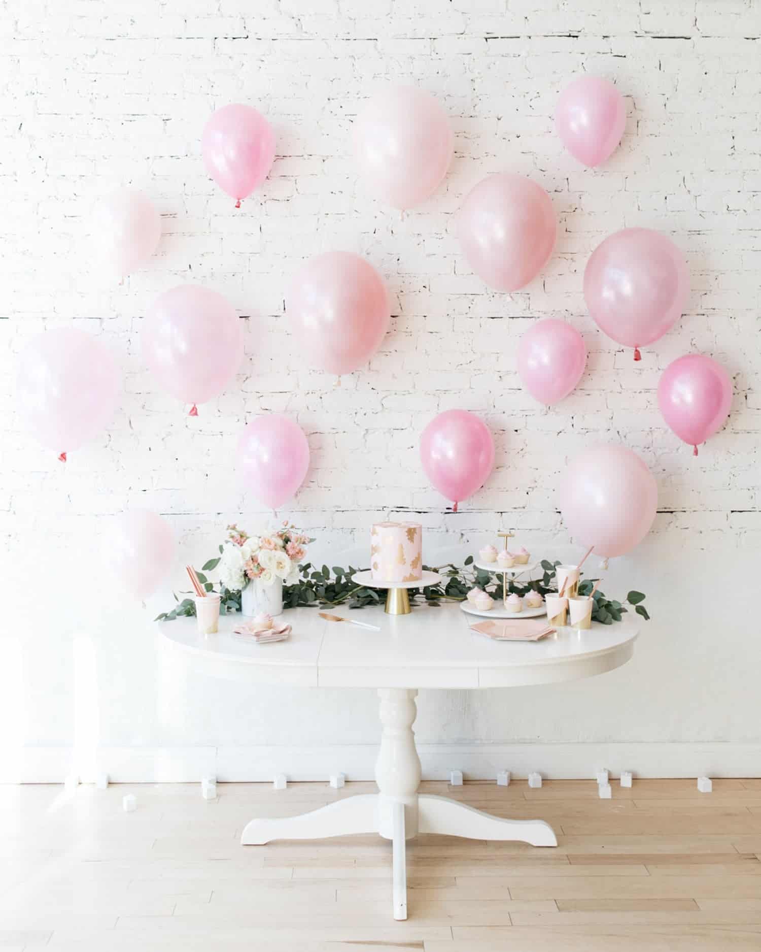 Shades of Pink Palette Individual Balloon Backdrop – set of 15 | Purchase