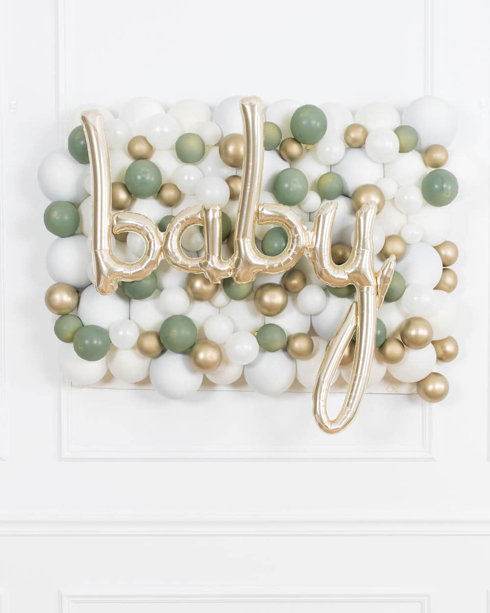 Botanical – BABY Balloon Backdrop Board – 30inx40in | Rental