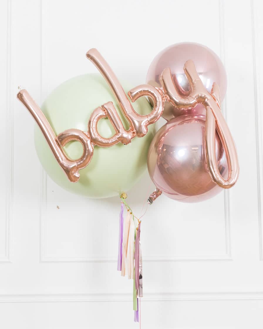 Butterfly Garden – Giant BABY Bouquet with Half-Tassel | Rental
