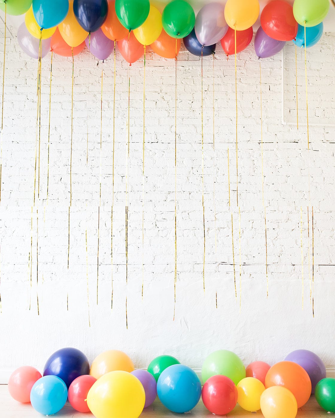 GIFT-Multicolor Ceiling Balloon and Floor Balloon Set | Rental