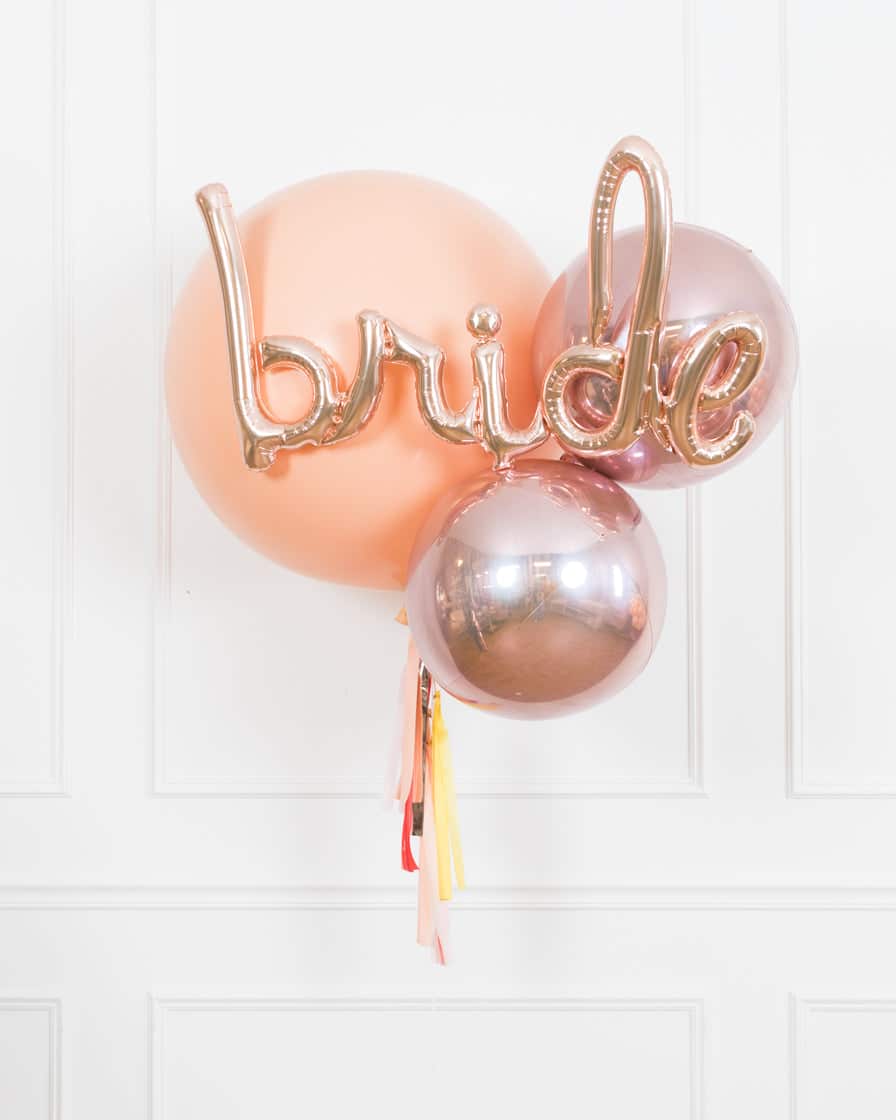 Citrus – Giant Bride Bouquet with Half-Tassel | Rental
