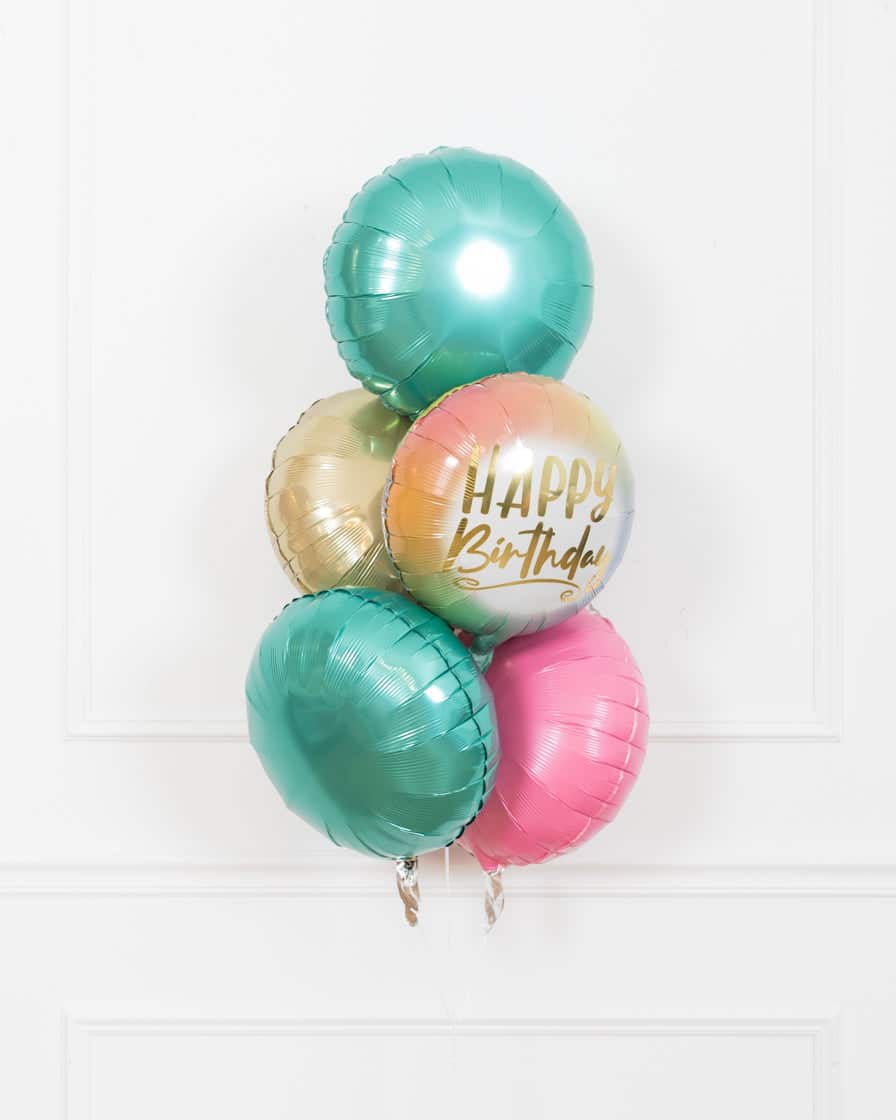 Office Birthday Party – All Foil Bouquet of 5 | Rental Office Birthday Party – All Foil Bouquet of 5 | Rental