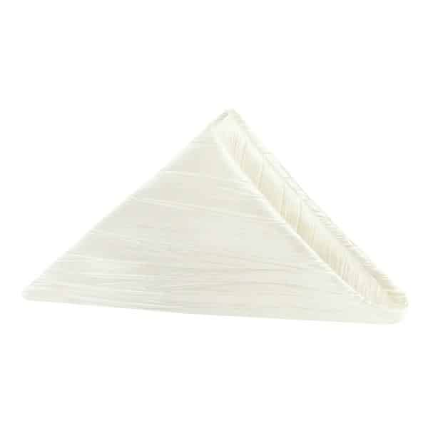 Accordion Crushed Taffeta Napkin – 20″x20″ – Ivory | Rental