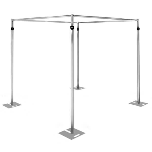 EZ Series 4-Post Canopy (Chuppah / Modern Mandap) – 7-12 Height | Rental EZ Series 4-Post Canopy (Chuppah / Modern Mandap) – 7-12 Height | Rental