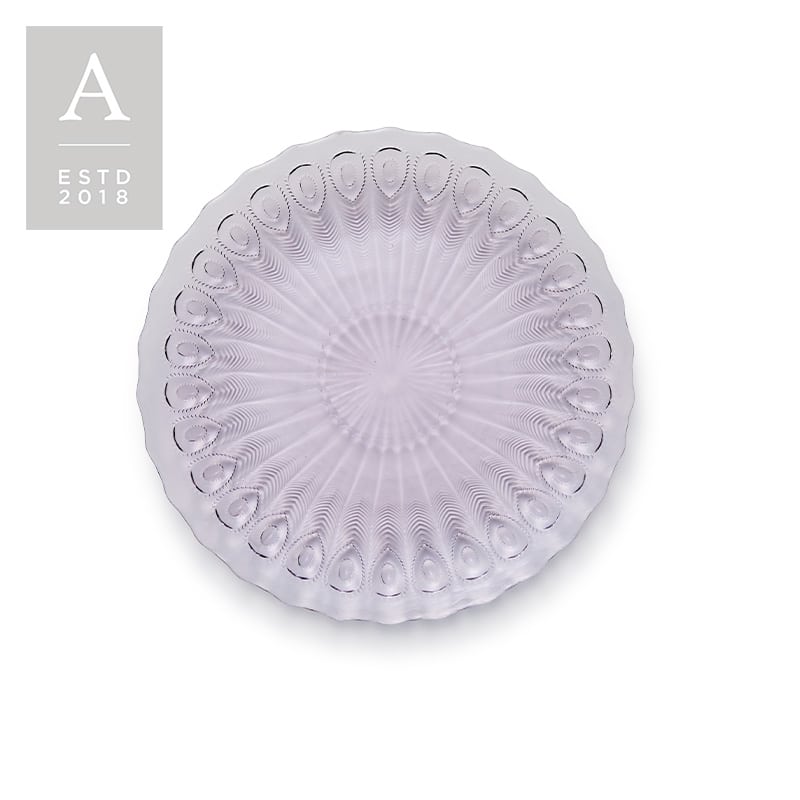 Eliza Lilac Salad Plate | Rental