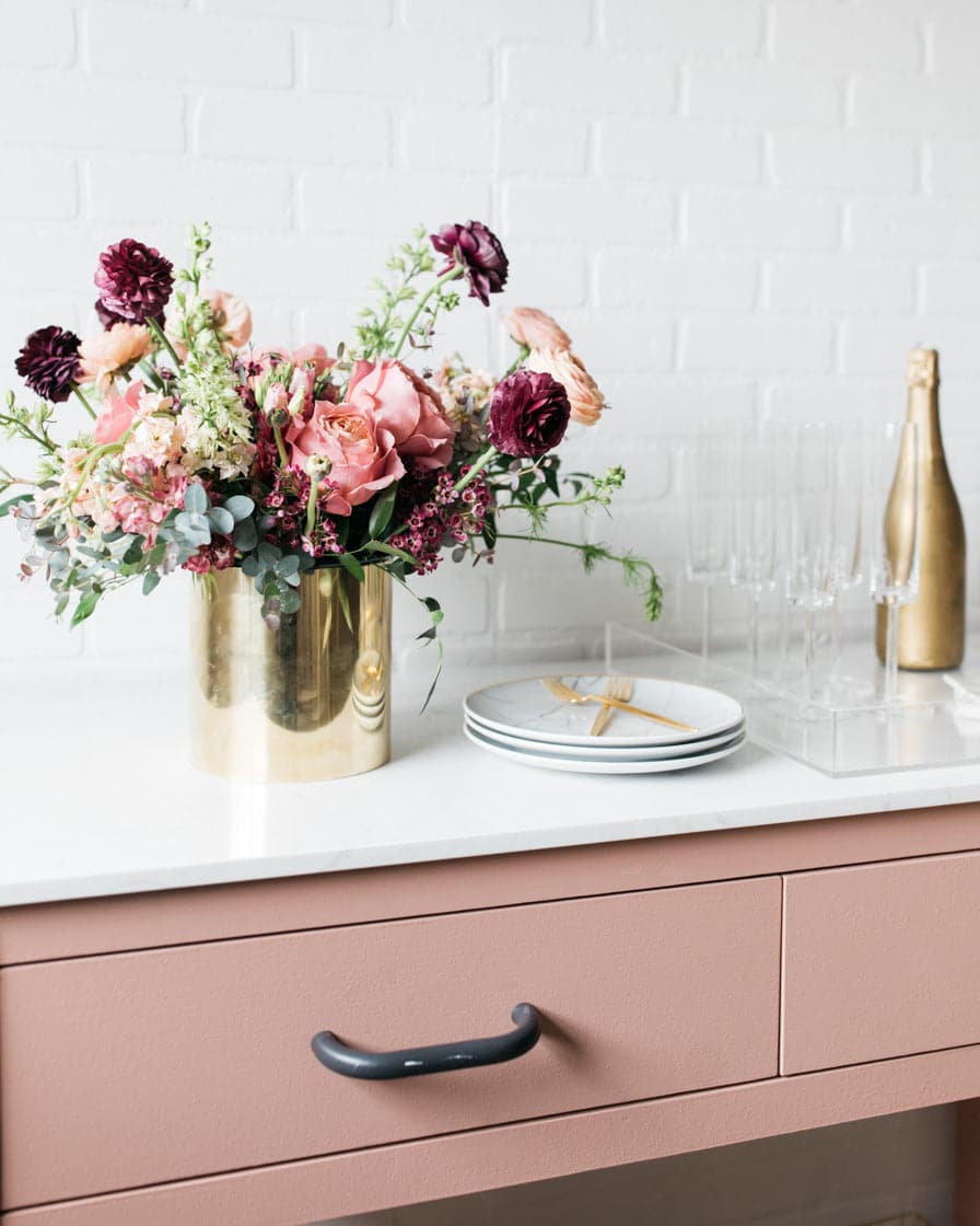 Berry Blush – Floral Arrangement – Large (set of 2) | Rental
