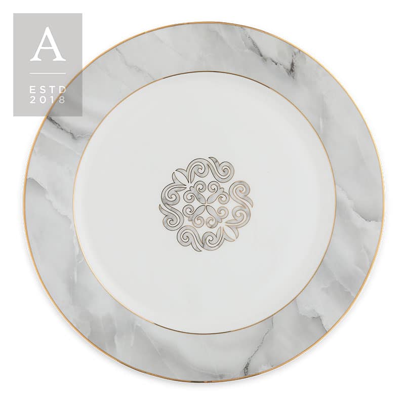 Florentine Rim Charger Plate | Rental