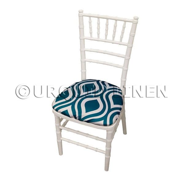 Groovy Print (Lamour) Chair Pad Cover | Rental