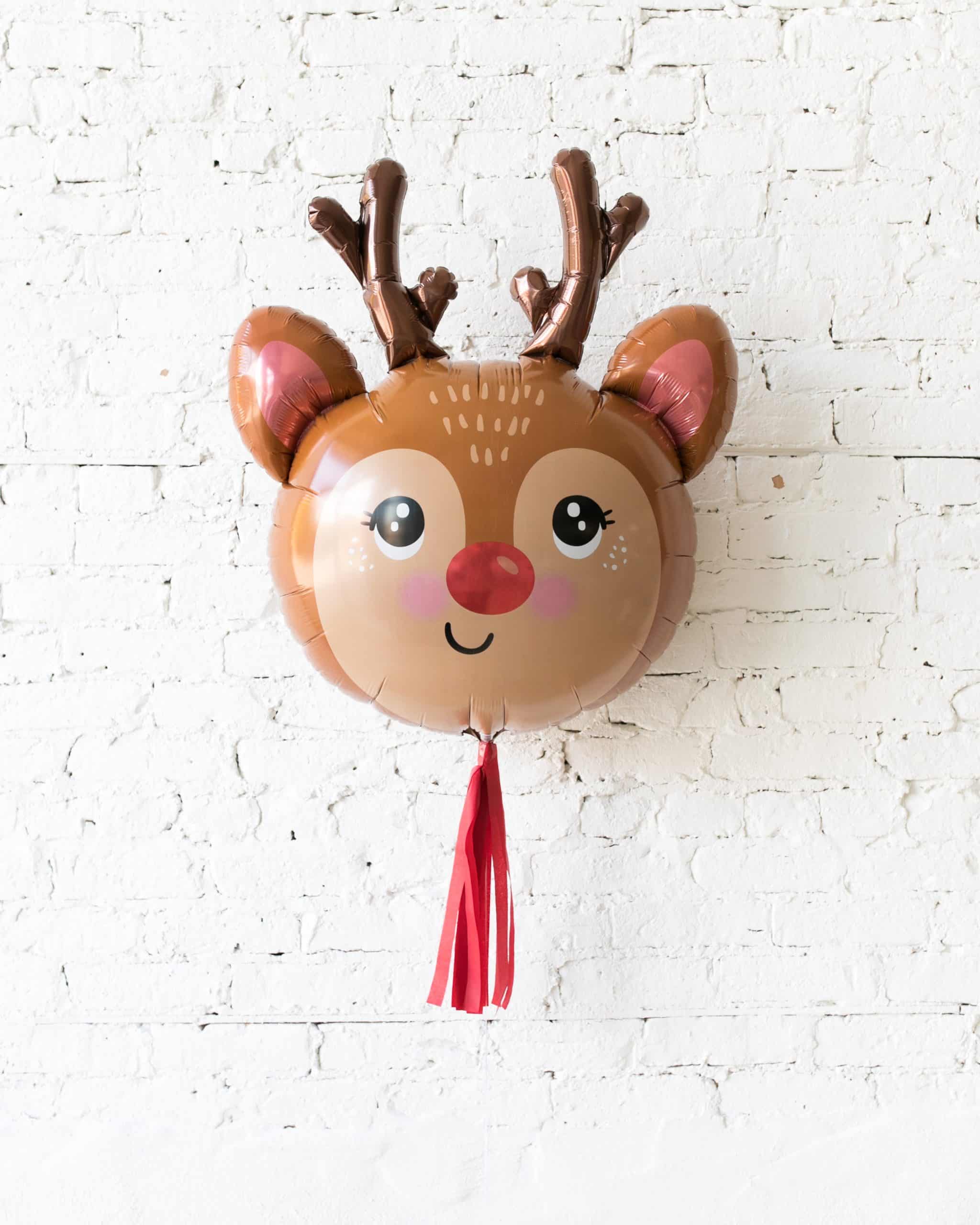 39in Red Nose Reindeer with Red Skirt | Rental