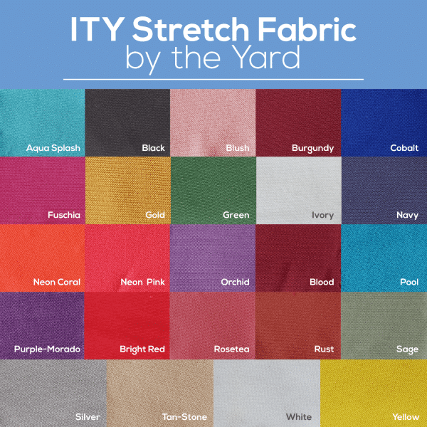 ITY Stretch Fabric by the Yard – 60″ Wide | Rental ITY Stretch Fabric by the Yard – 60″ Wide | Rental