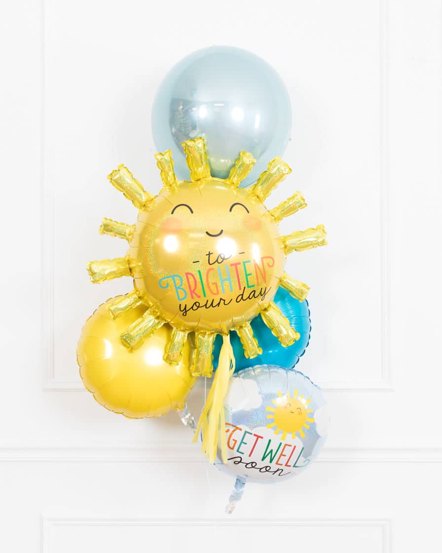 GIFT- Get Well Sunshine Foil Bouquet | Rental