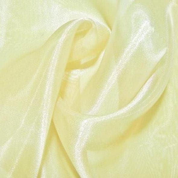 Crystal Organza Wholesale Fabric in Banana 202 | Rental Crystal Organza Wholesale Fabric in Banana 202 | Rental