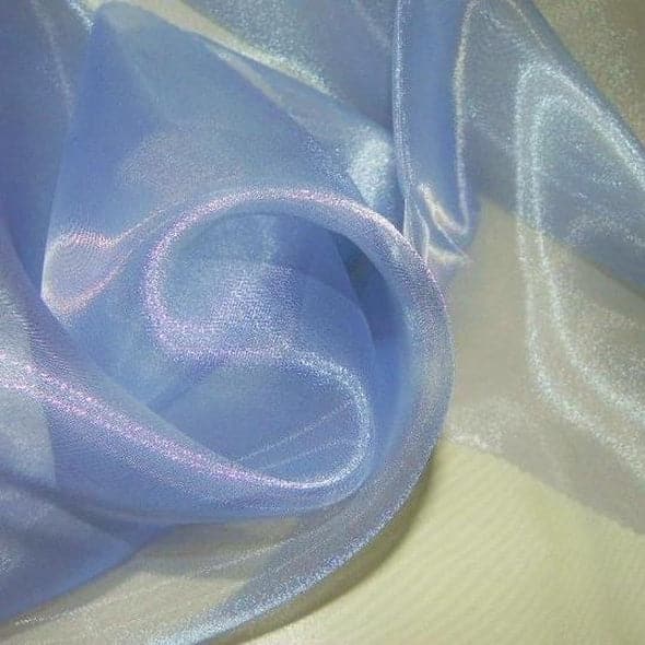 Crystal Organza Wholesale Fabric in Blue D 124 | Rental Crystal Organza Wholesale Fabric in Blue D 124 | Rental