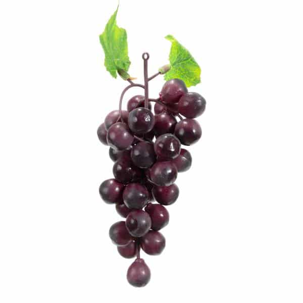 Decostar™ Artificial Ruby Seedless Grapes 7″ | Rental