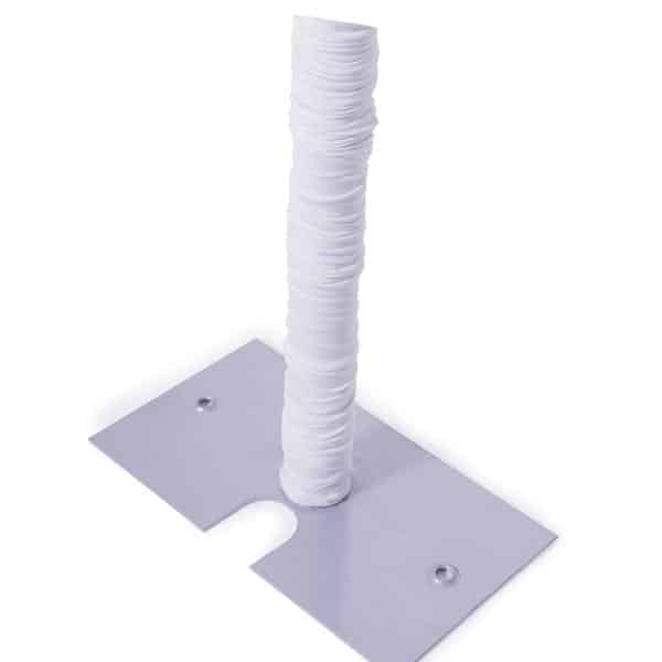 20ft Spandex Pole Cover (for upright 14ft & under) – White | Rental 20ft Spandex Pole Cover (for upright 14ft & under) – White | Rental