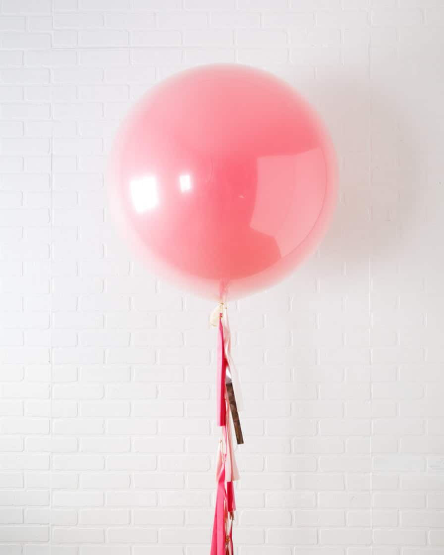 Life In Plastic – Giant Balloon with Tassel | Rental