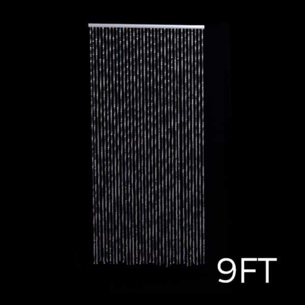 DecoStar™ 9ft. Jewel Crystal Iridescent Diamond Cut Curtain | Rental