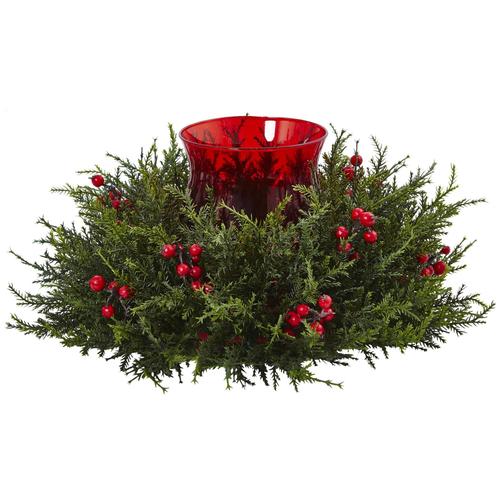 Cedar Berry Candelabrum | Rental